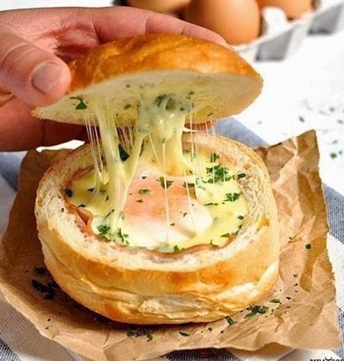 იტალიური კოტლეტი, პურში