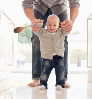 ბავშვი 10 თვის ასაკში