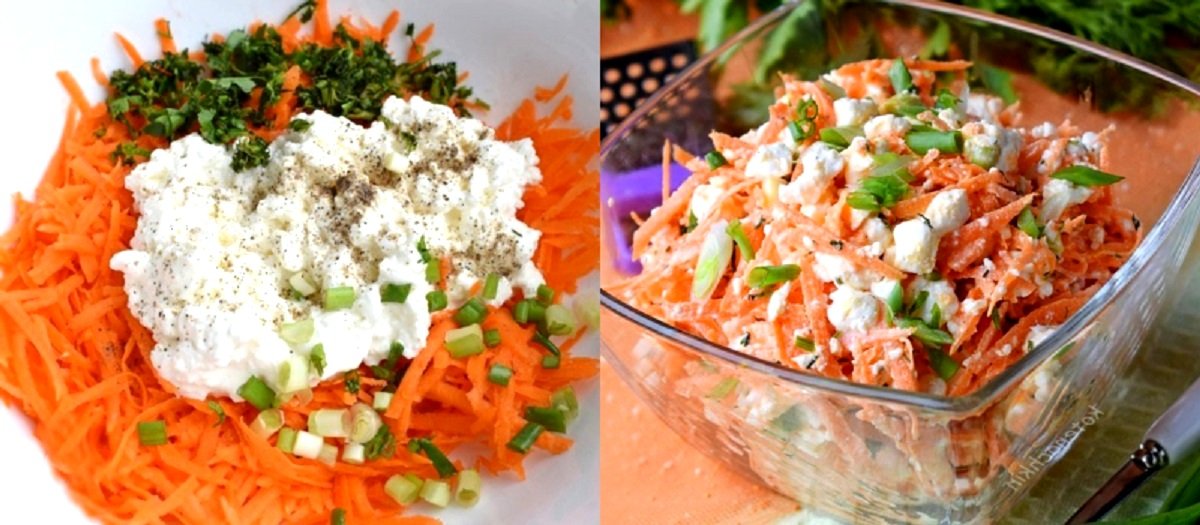 ვიტამინებით სავსე სტაფილოს სალათა - სასარგებლო და გემრიელი